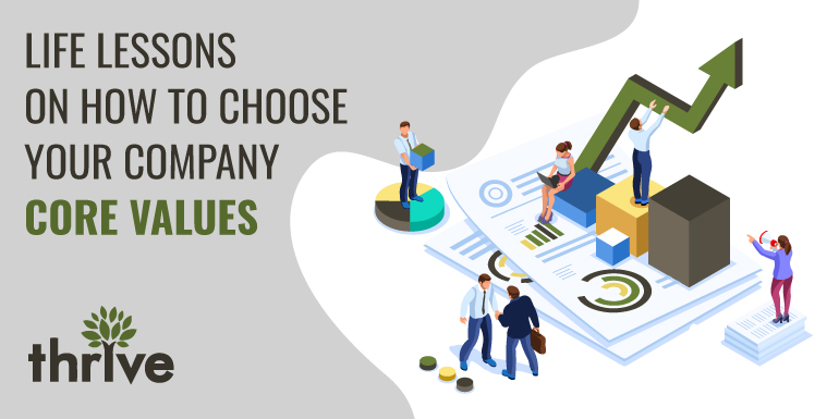 Life lessons to choose company core values