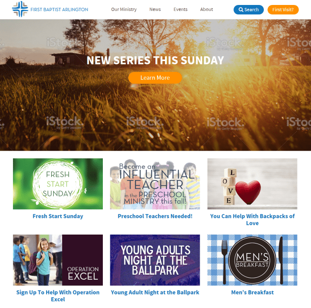 Church Website Design