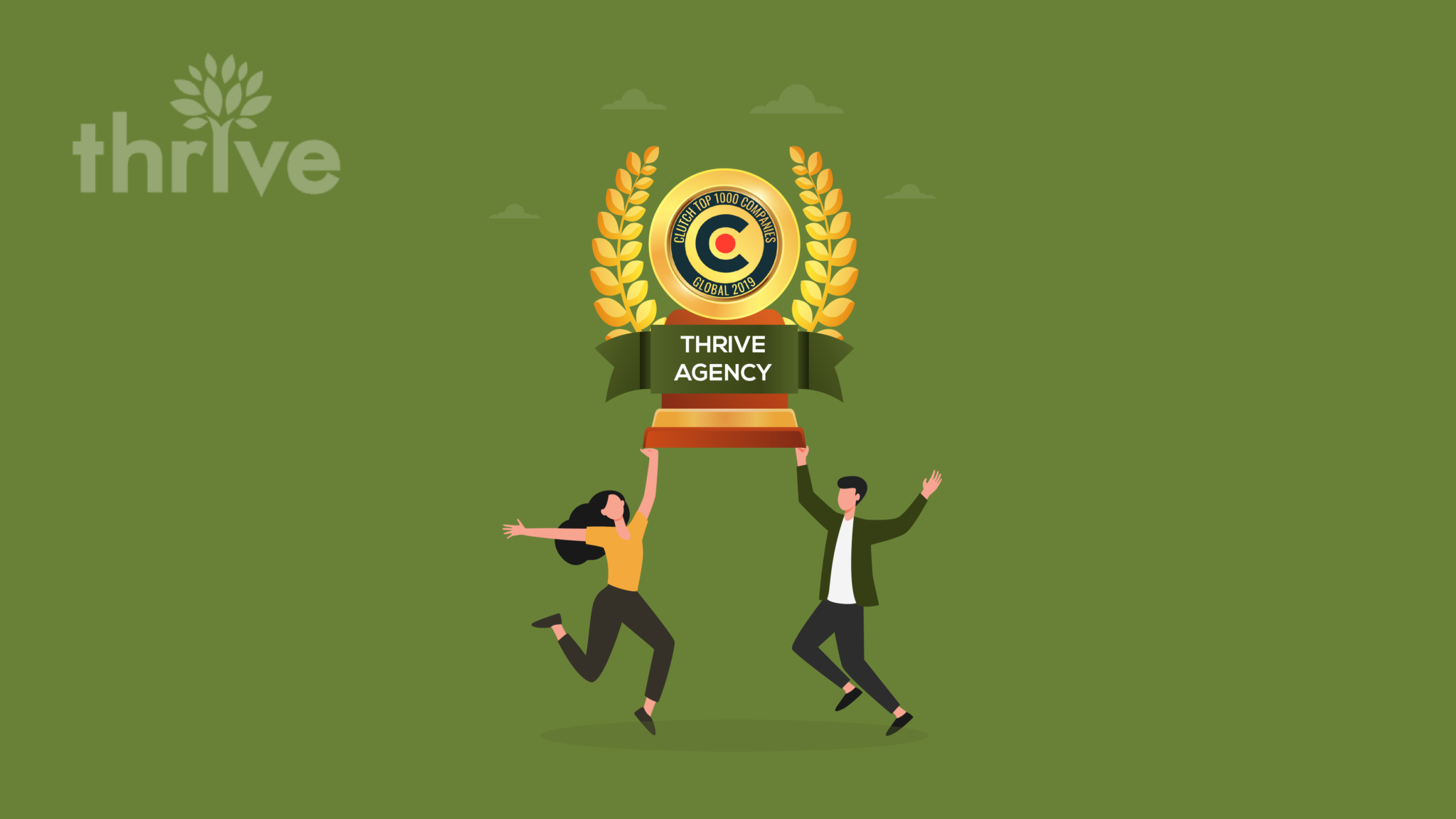 Thrive Ranked Among Top 1,000 B2B Service Providers in the World by Clutch