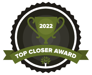 2022 Top Closer Award Badge